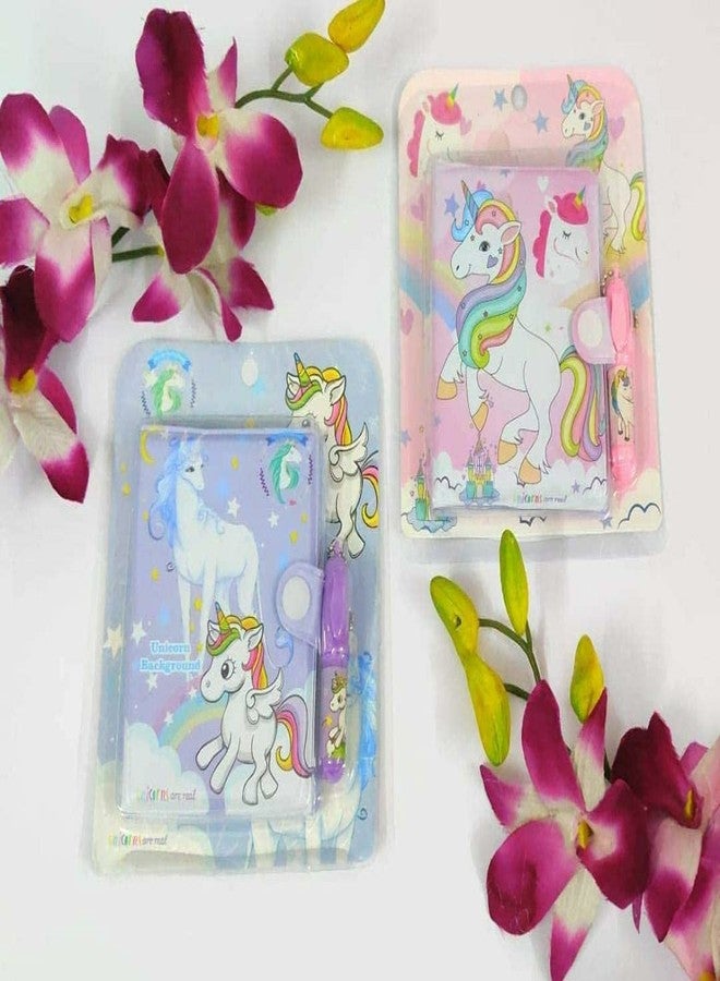 Tera13 TERA 13 Unicorn Diary For Girls (1 Pcs) Note Book Diary For Girls Return Gifts Diary, Kids Diary, Unicorn Diary Pen Set Birthday Return Gifts Diary For Girls & Boys - Image 3